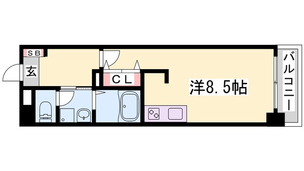 ＷｉｌｌＤｏ浜崎通の物件間取画像